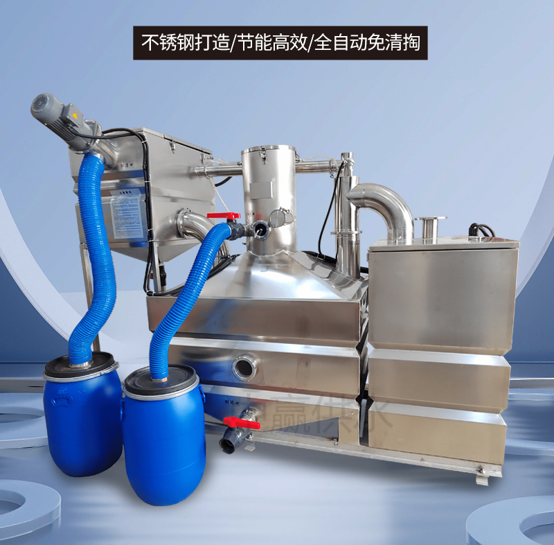 全自動隔油一體化提升設備讓餐飲業油污水達到污水排放標準？