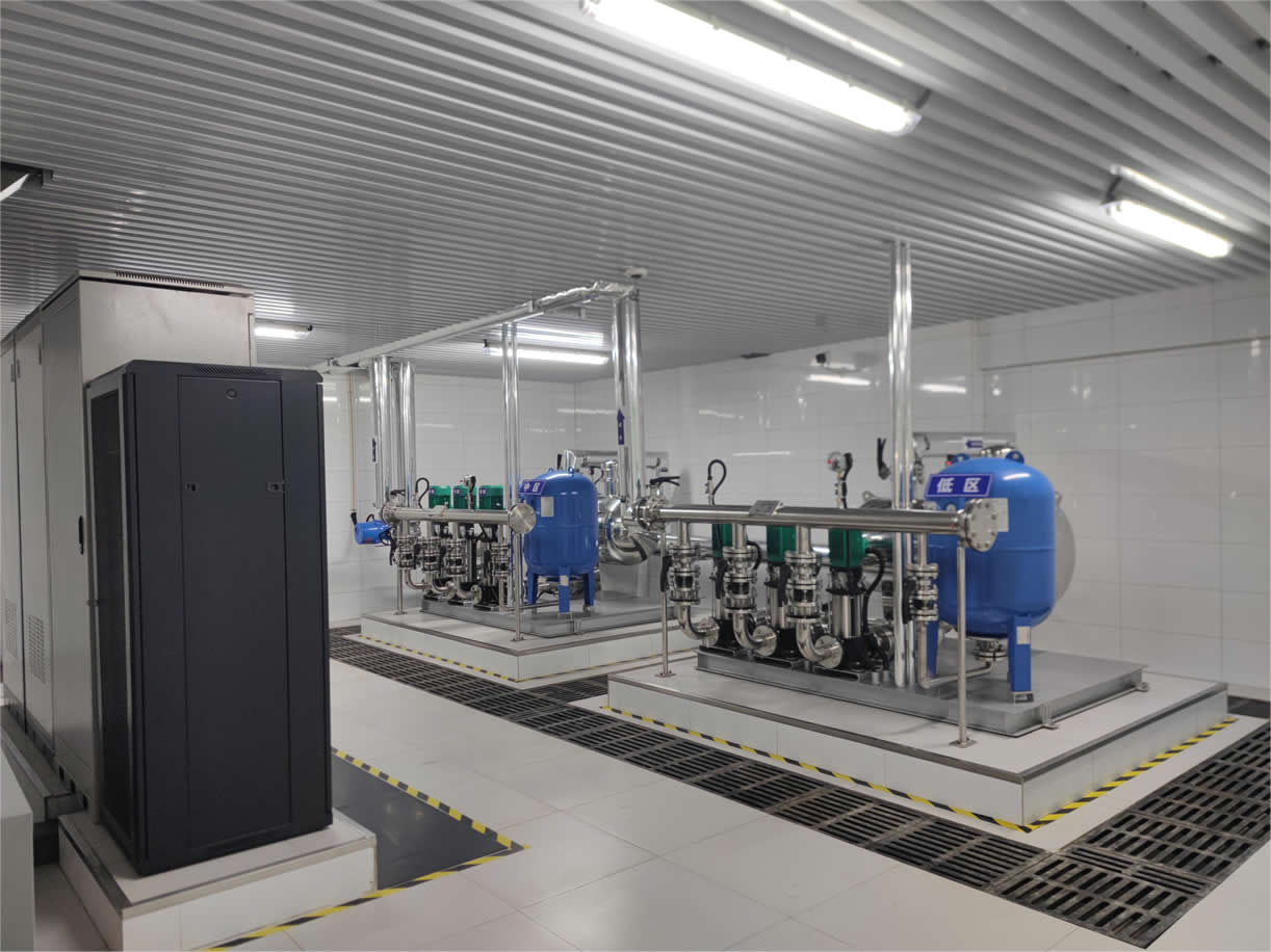 觸摸屏PLC與變頻器控制相結合的變頻恒壓自動供水系統設計方案