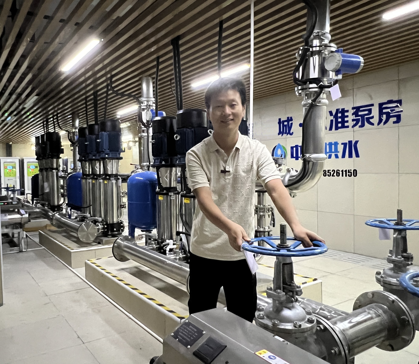 成套全自動變頻恒壓供水設備怎么設置參數？