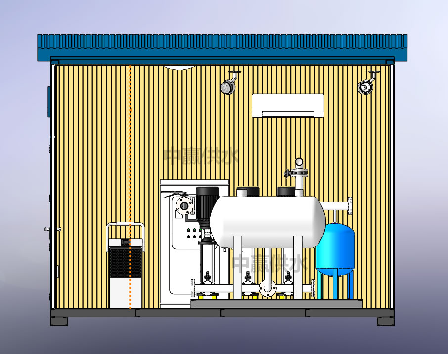 戶外一體式智能化水泵房讓單位用水更安心