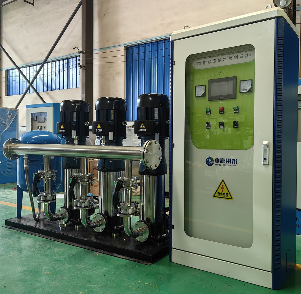 基于觸摸屏PLC變頻器的變頻恒壓供水控制系統的設計方案