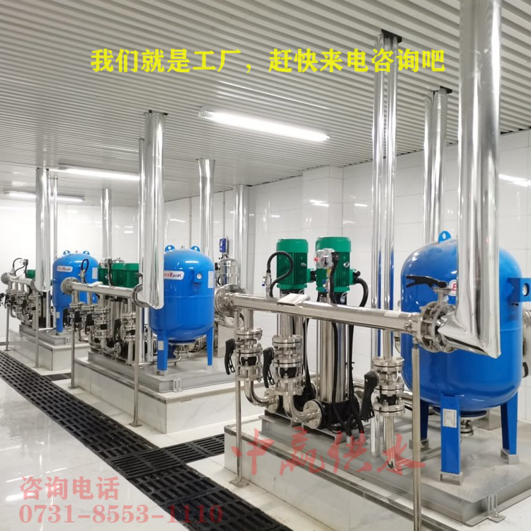 無負壓恒壓變頻供水設備多種控制方式將進一步提升設備智能化水平