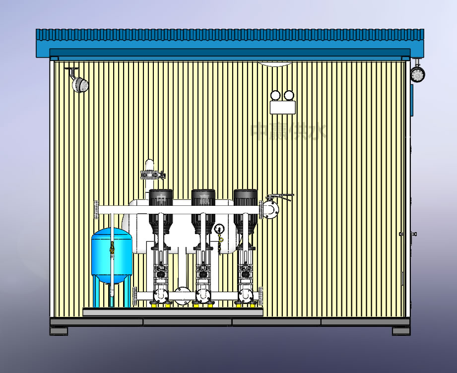 一體化智慧集成供水泵站 一體化智慧集成供水泵站
